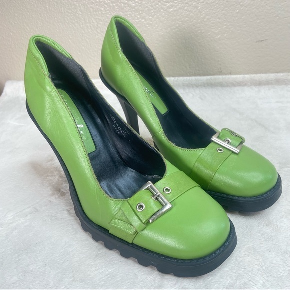 NWOT American Eagle Square Toe Chunky Heel - Picture 3 of 17